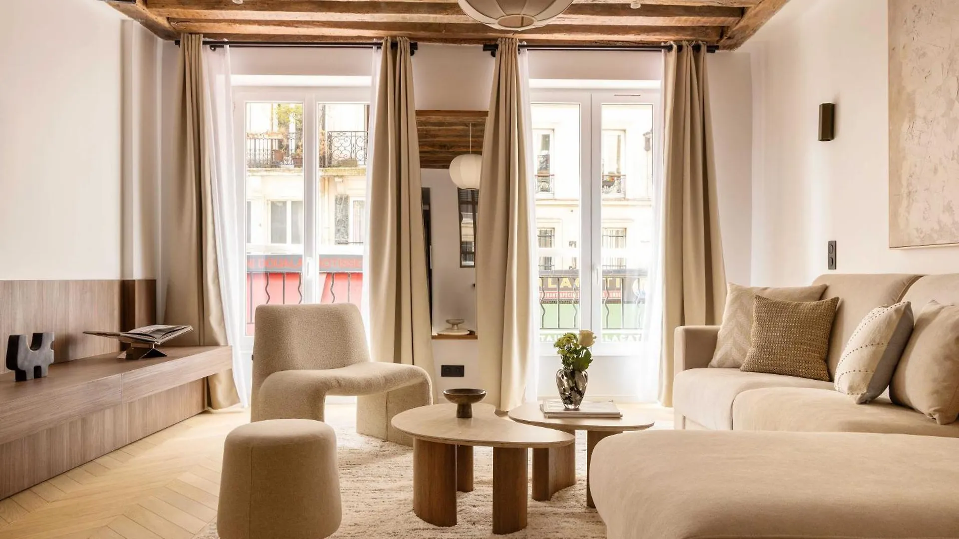 Appartement Chic A C Central Apt - 2Bdr 6P - Faubourg S Denis Parijs