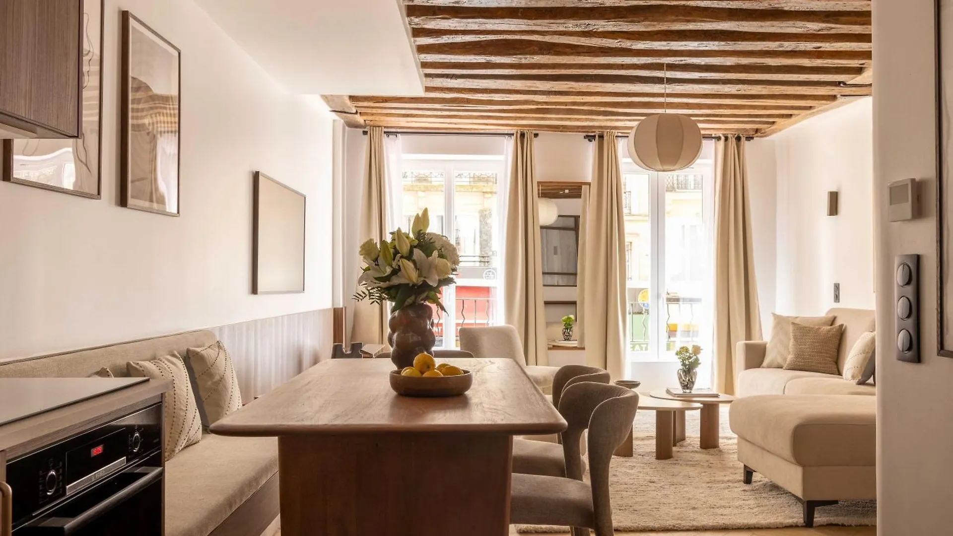 Chic A C Central Apt - 2Bdr 6P - Faubourg S Denis Paris