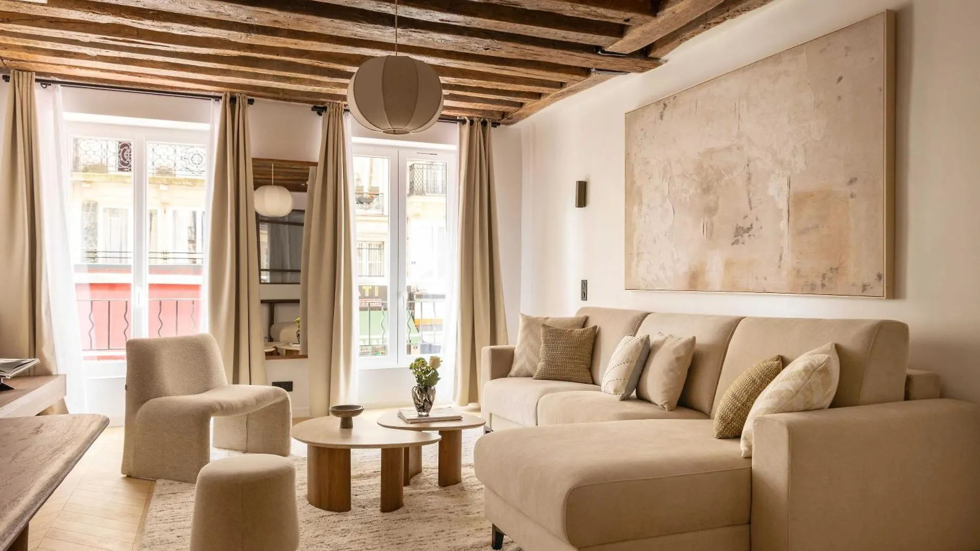 Chic A C Central Apt - 2Bdr 6P - Faubourg S Denis París Apartamento